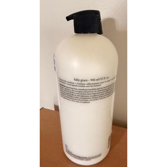 New Philosophy Baby Grace Firming Body Emulsion 32oz w/pump FREE GIFT!! - Picture 2 of 2
